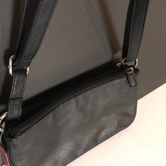 Houndstooth Crossbody Bag handbag lots of pockets - Picture 4 of 8